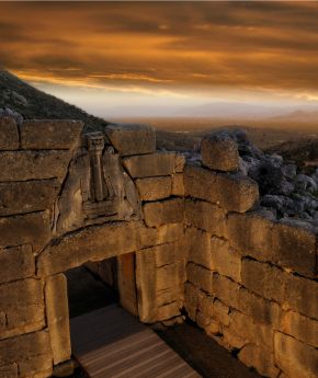 The ancient ruins of Mycenae visited on a Variety Cruises excursion