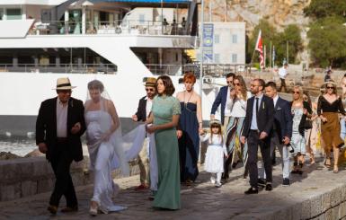 Wedding with Variety Cruises members