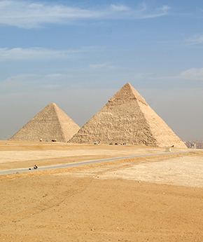 Pyramids of Cairo, Egypt