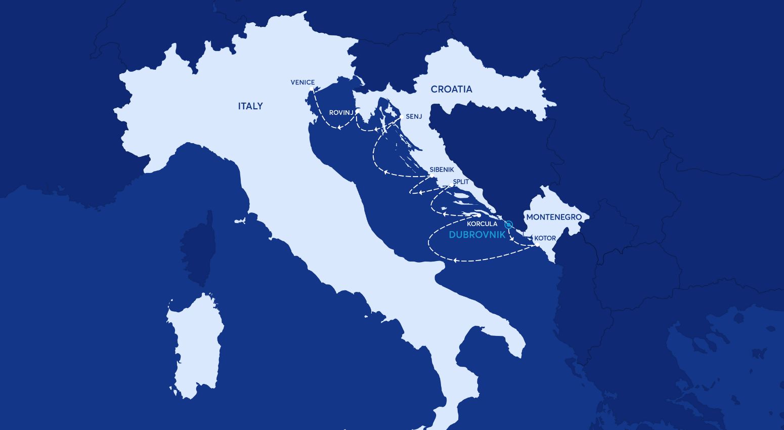 Map of Italy and Croatia_1