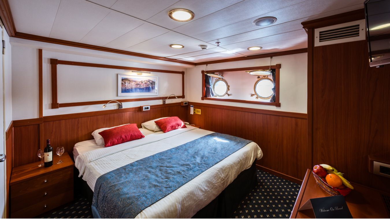 Galileo Cat C Cabin interior with comfortable beds and amenities