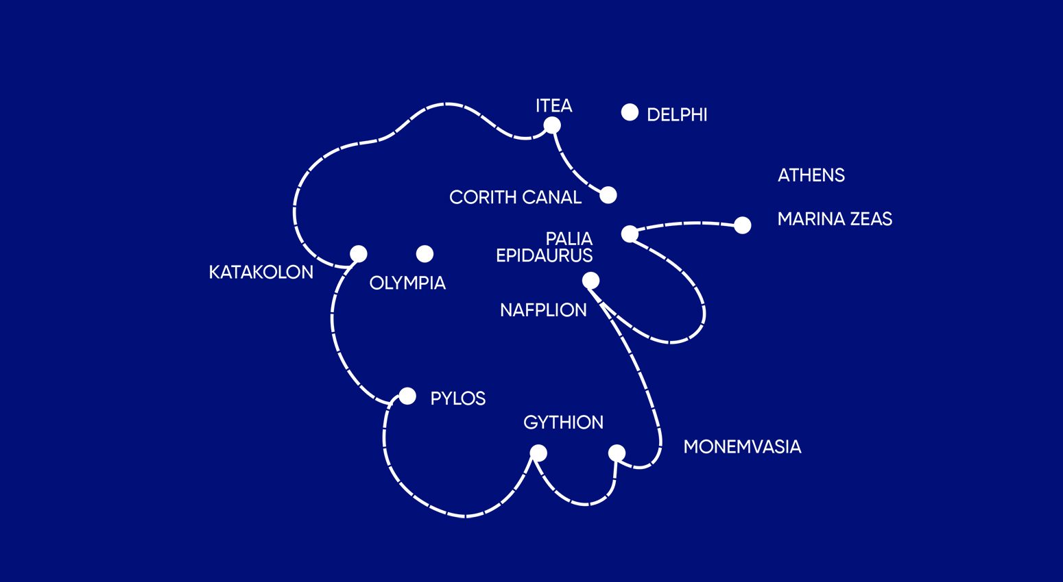 Variety Cruises tour map