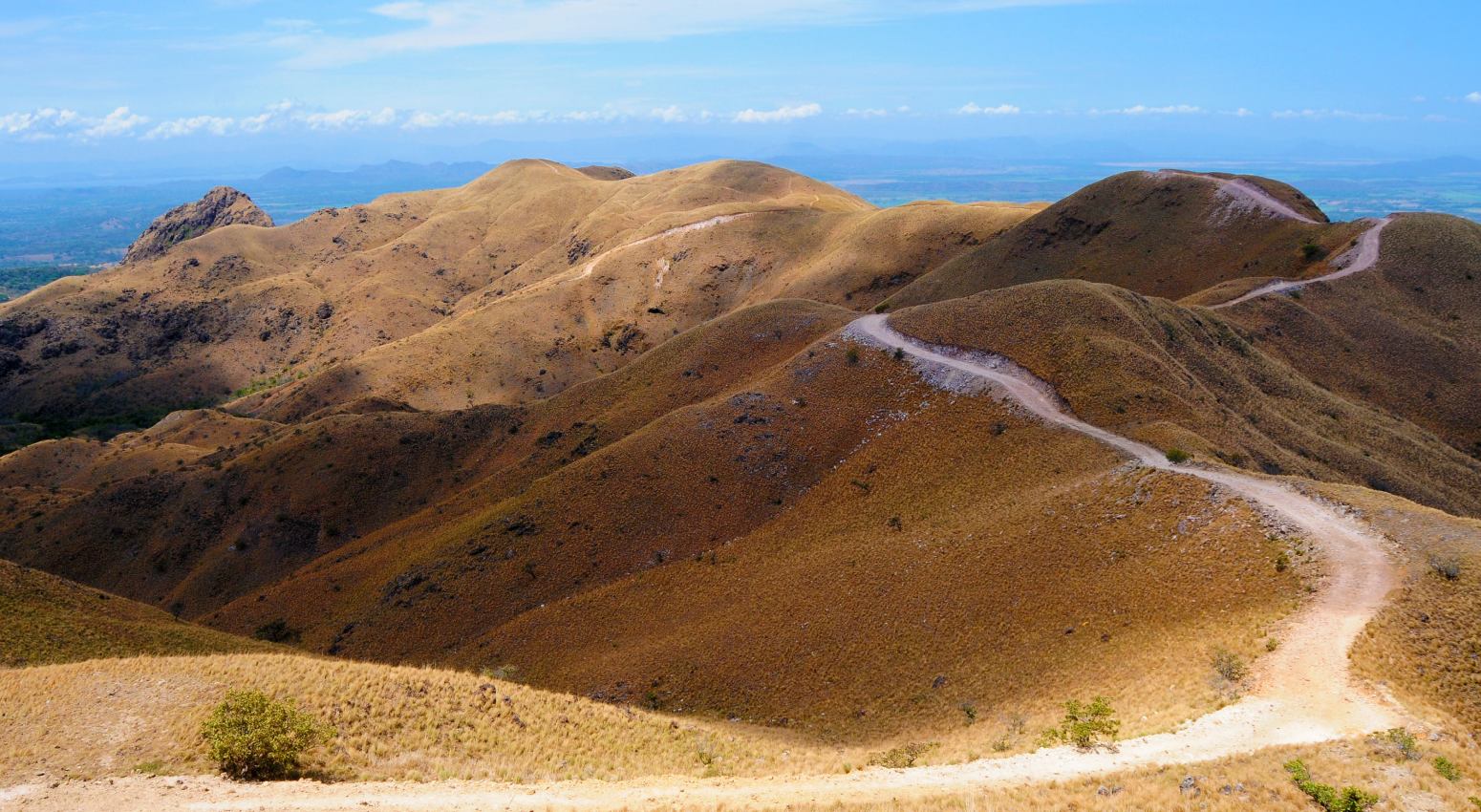 A path on the top of the mountains