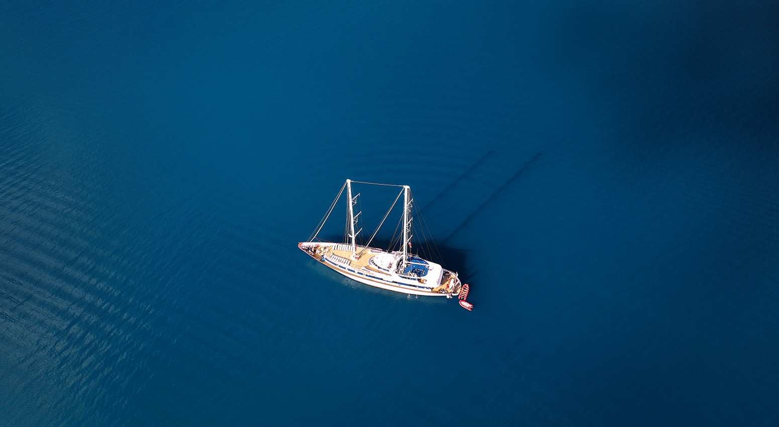 A panoramic view of Panorama 2, Variety Cruises' boat