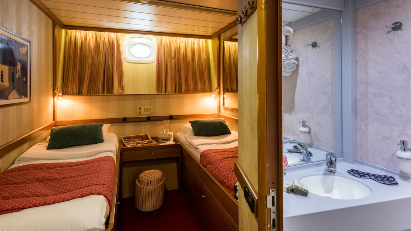 Category B cabin with two beds