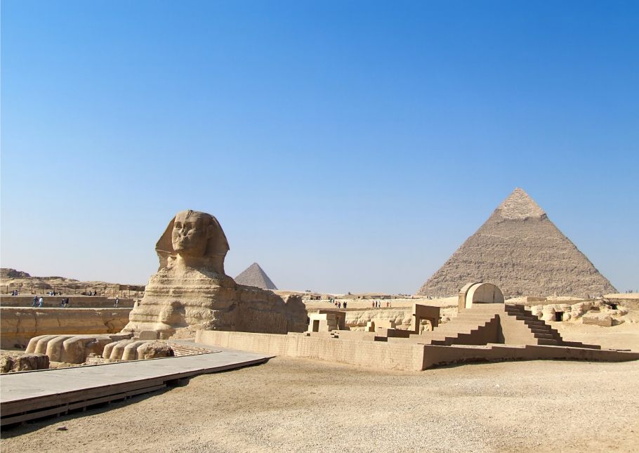The Great Sphinx in Egypt.