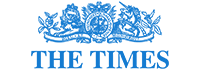 The Times logo on a white background