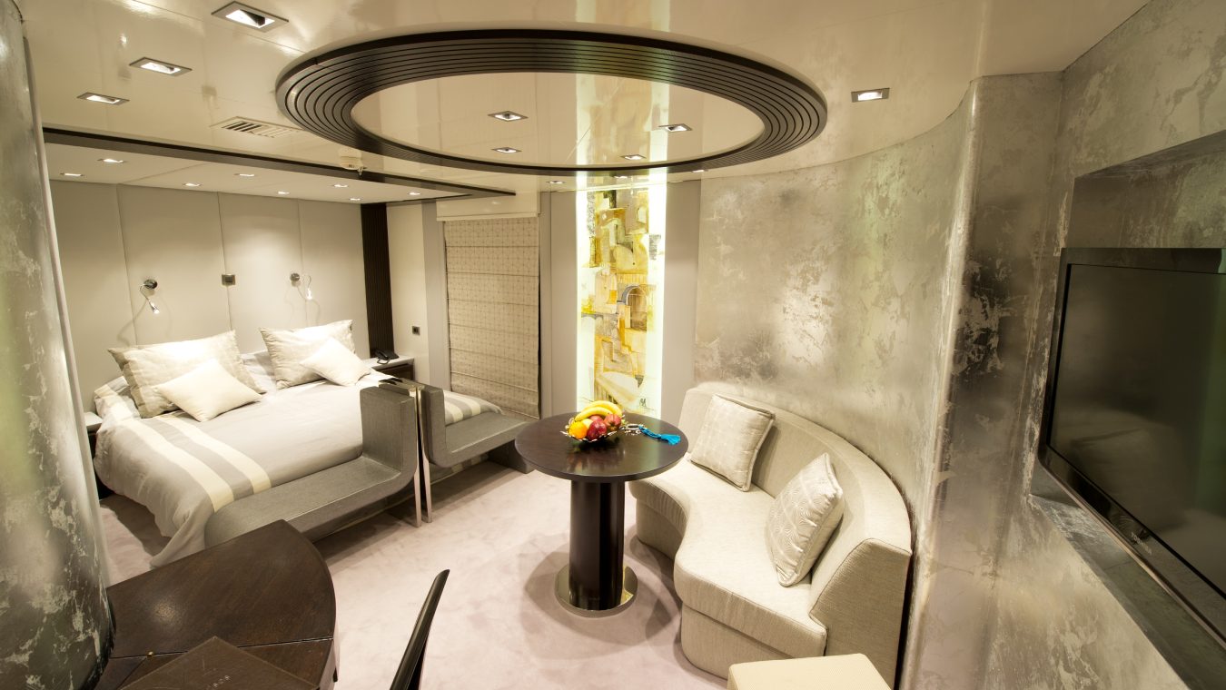 Category A cabin on a Variety Cruises small ship