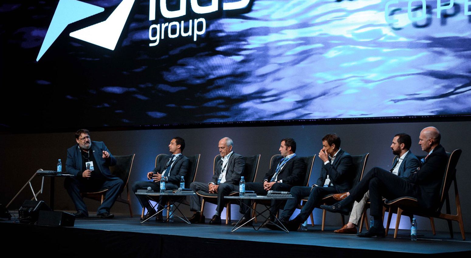 Participants at the World Maritime Forum conference