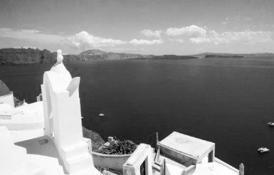 View to Santorini's Caldera