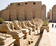 Archeaological area in Egypt with Variety Cruises