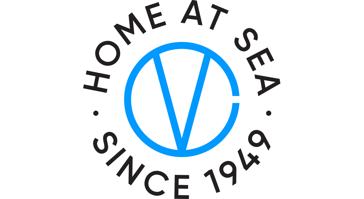 Variety Cruises logo "Home at sea since 1949"