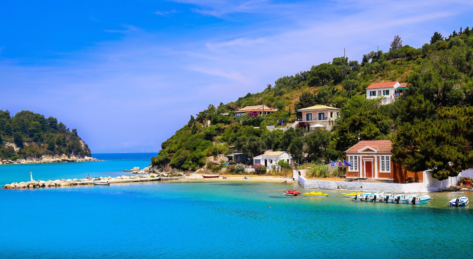 Gulf in Ioanian island, Greece
