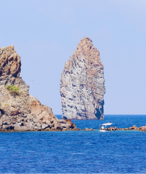 Seascape of the Aeolian Islands in Lipari