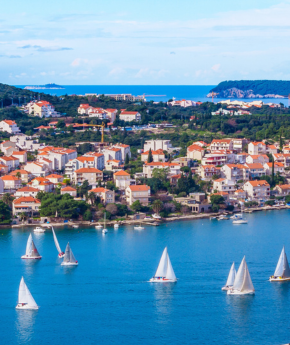 The Cruz port in Dubrovnick