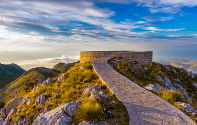 Lovcen Mountains National park in Montenegro