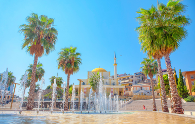 Fatih Mosque in Durres, Albania