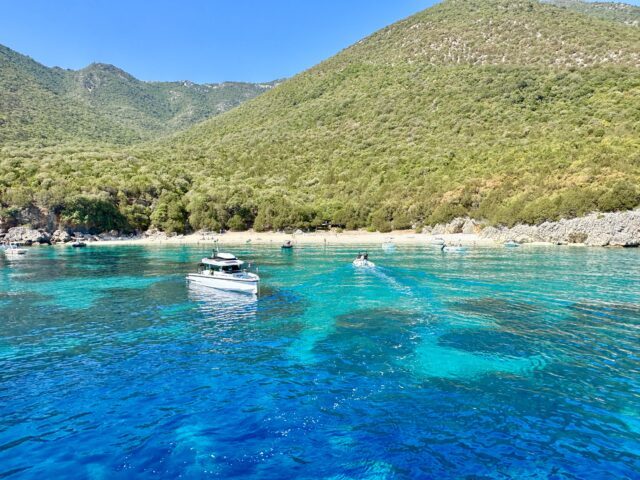 Photo of a beach in Greece, Ionian Islands.