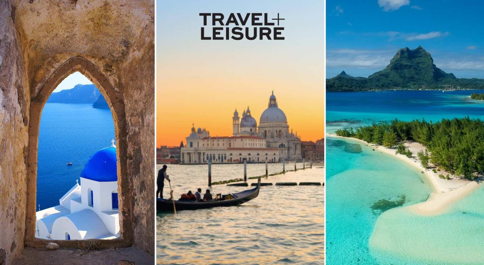 Photos of Greece, Venice & Bora Bora