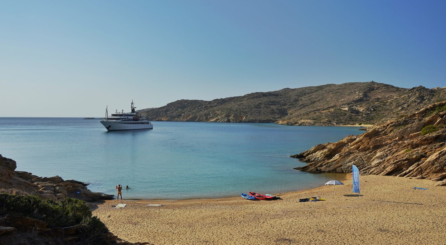 Beachview in Greek island